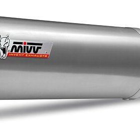 Silenciador de titanio ovalado MIVV con tapa de carbono (grande) BMW R1200GS LC '13-