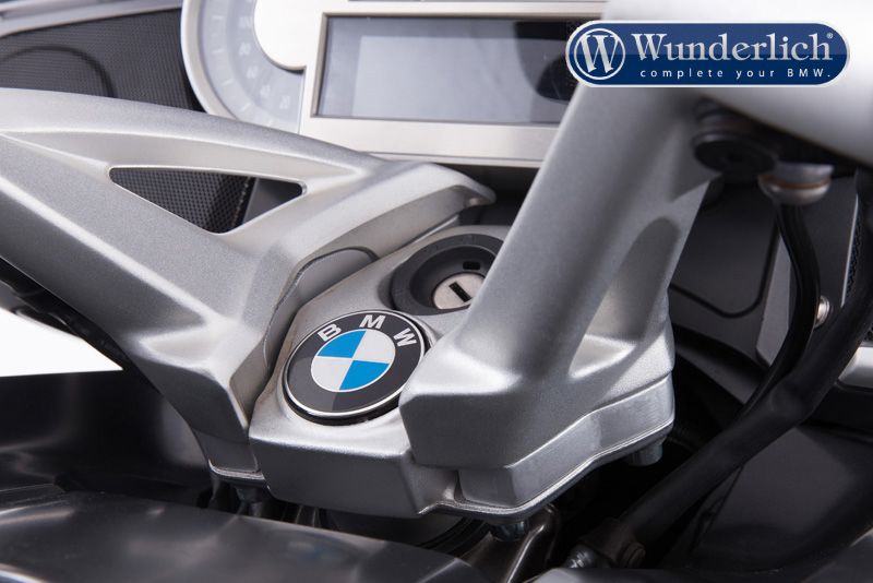 Elevador de manillar BMW K1600B/Grand America/GT/GTL - plata Wunderlich