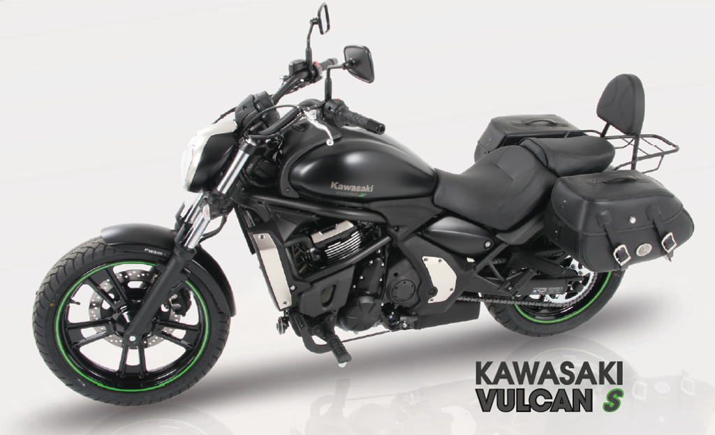 Barra de protección negra Hepco&Becker Kawasaki Vulcan S '15-'16