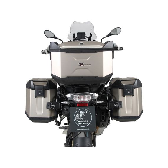 Kofferrek vaste montage antraciet Hepco&Becker BMW R1250GS LC '18-
