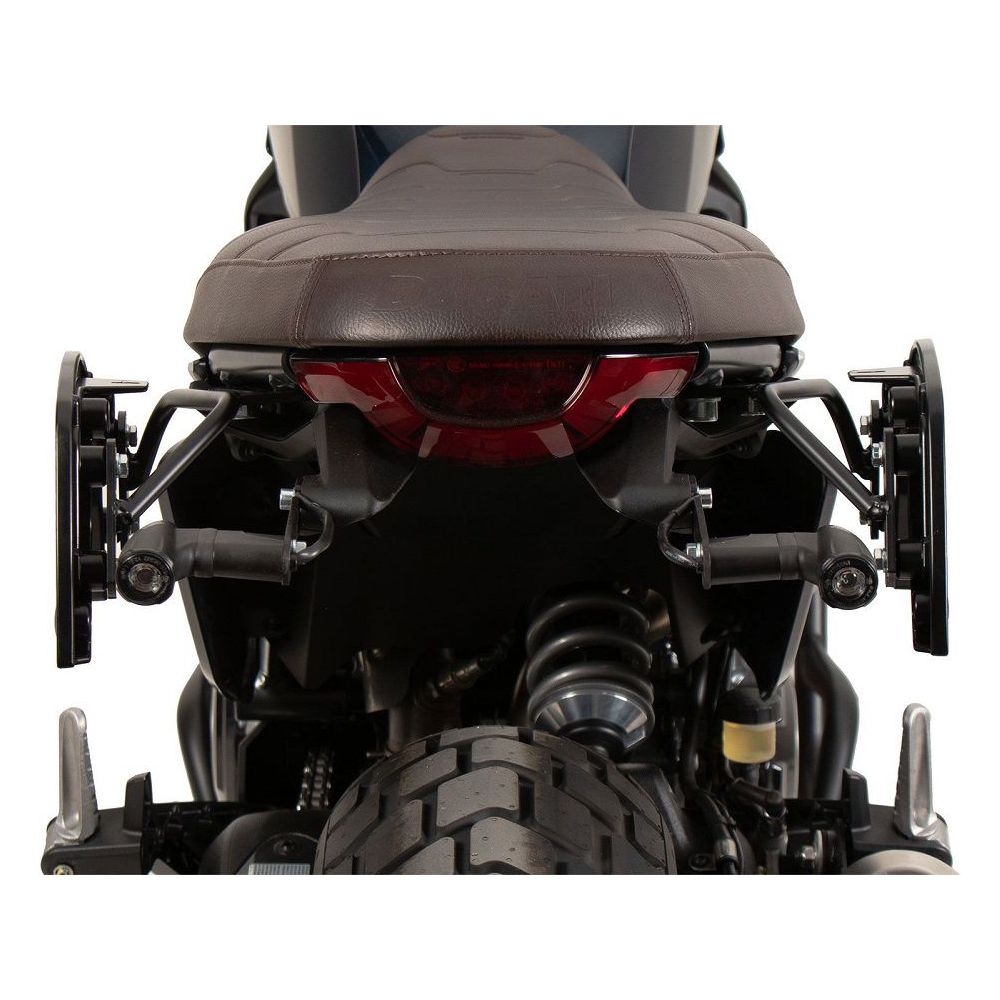 Portabolsas C-Bow negro Hepco&Becker Scrambler Nightshift