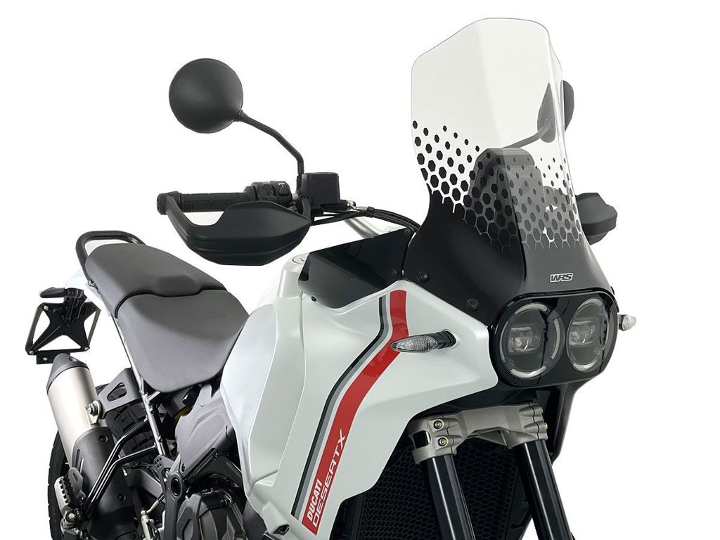 Parabrisas de repuesto Caponord WRS Ducati Desert X '22 - transparente
