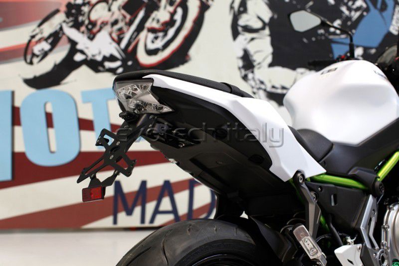 Portamatrículas Evotech Kawasaki Z650 / Ninja '17-
