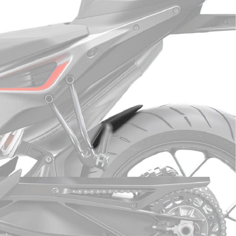 Extensión de guardabarros trasero negro mate para guardabarros original KTM 790 / 890 Duke