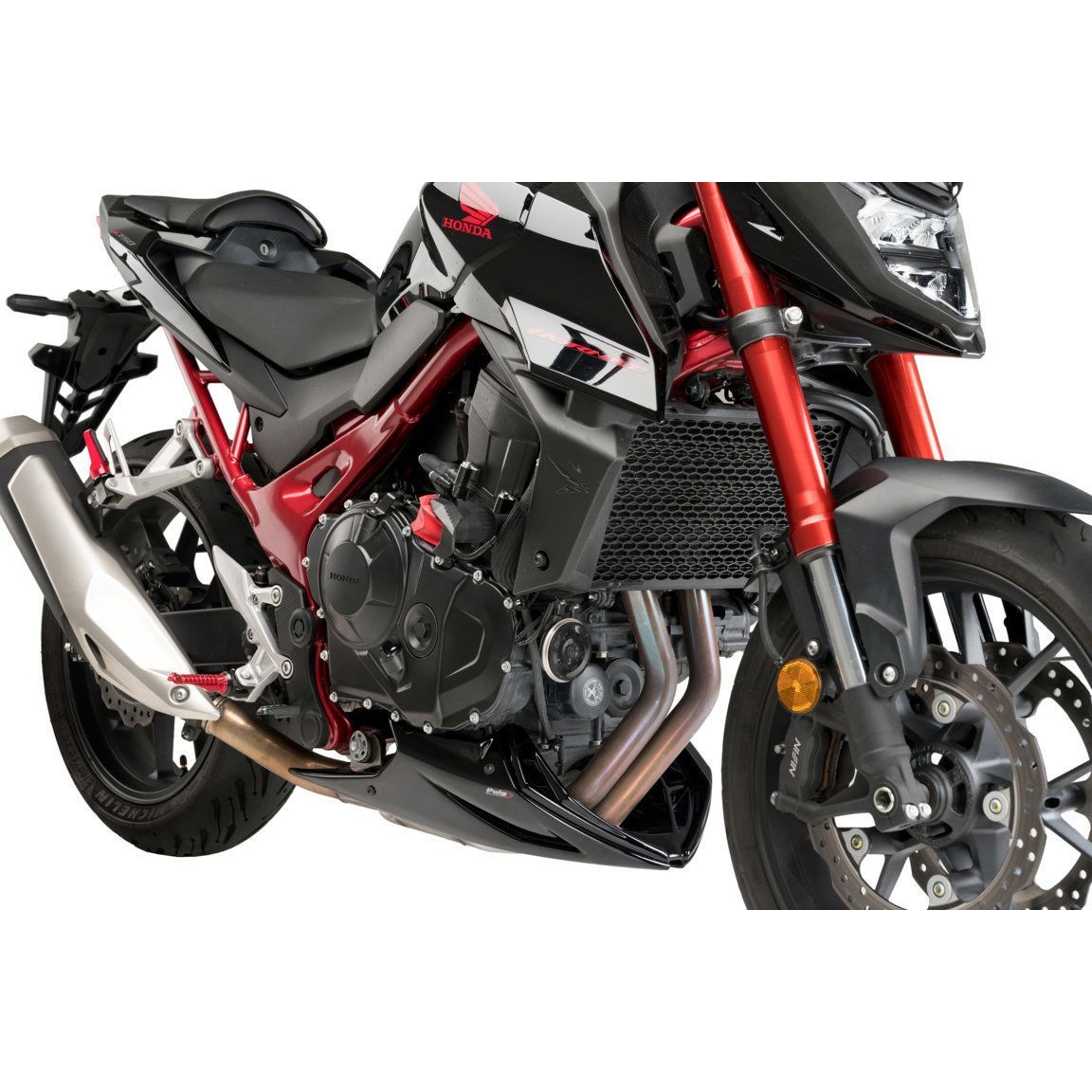Alerón de motor Puig negro Honda CB750 Hornet '23-
