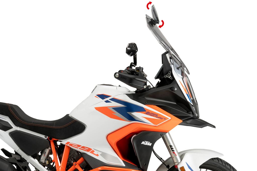 Ventana de repuesto Touring PLUS con ventana de fijación Puig KTM 1290 Super Adv. R/S '21-