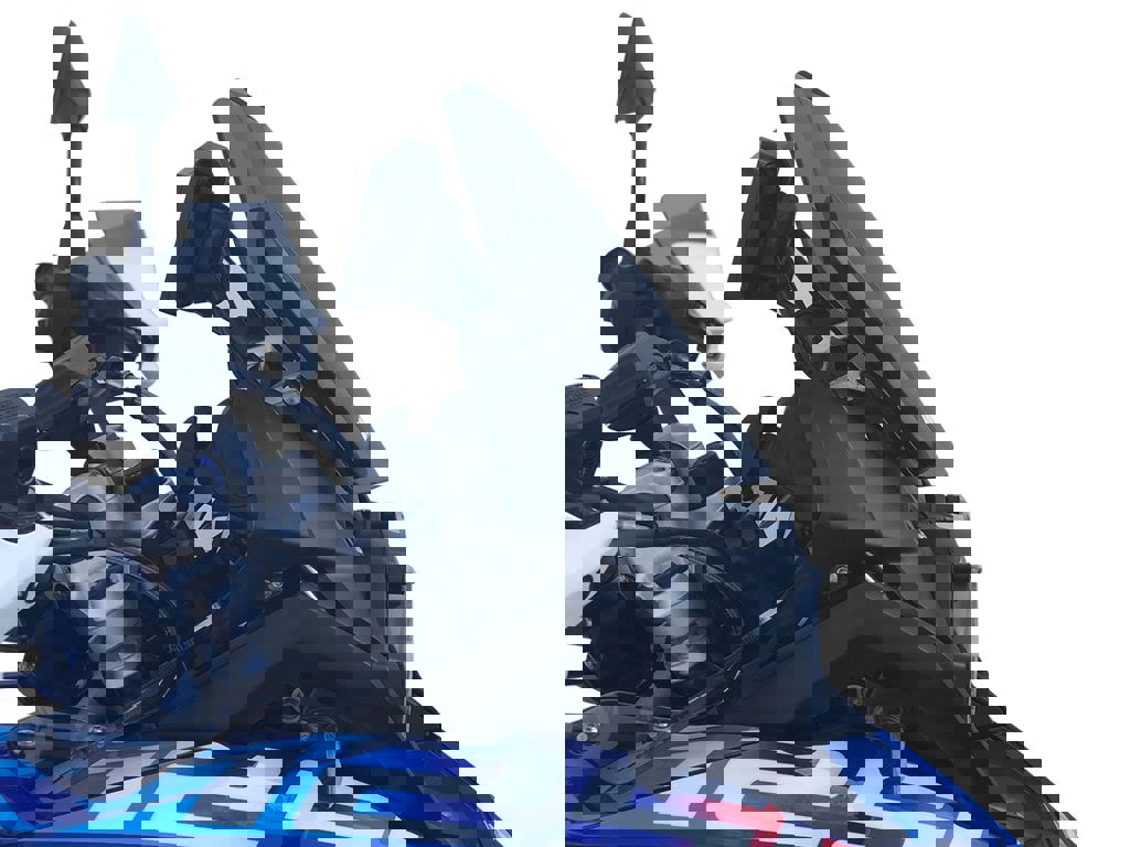 Ventana de repuesto modelo rally WRS BMW R1200GS '13-17 / R1250GS '18 - tintada oscura