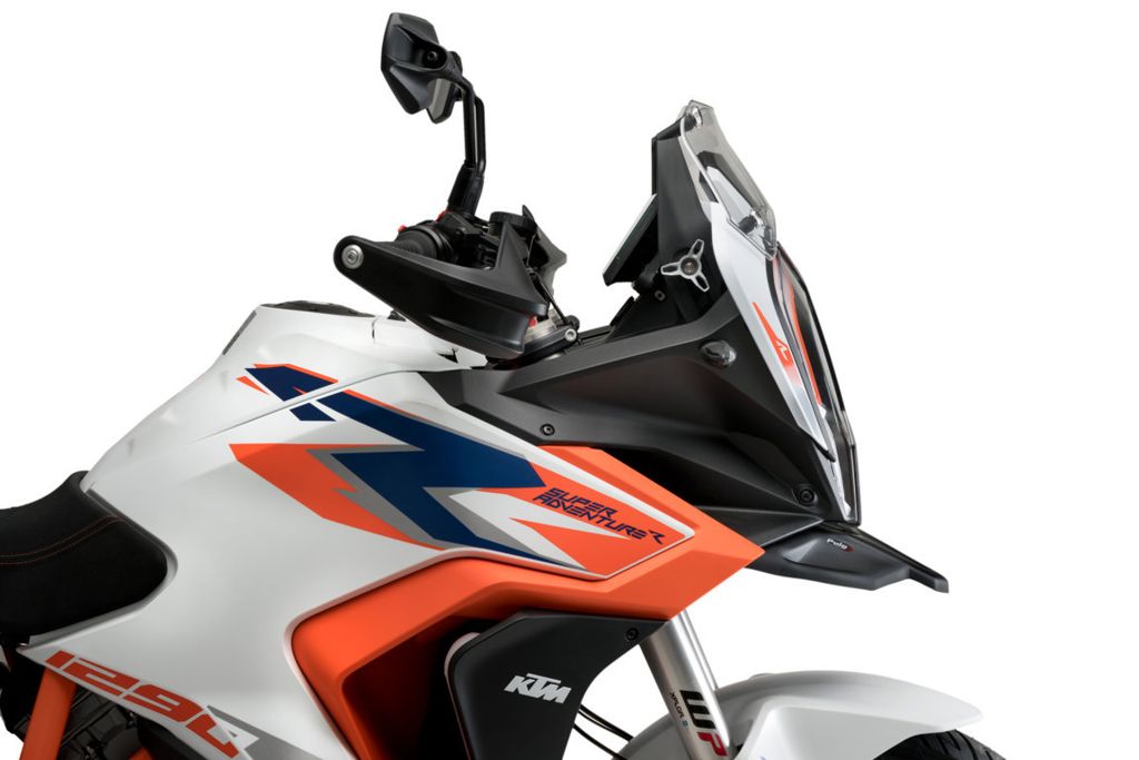 Guardabarros delantero/pico negro Puig KTM 1290 Super Adventure R/S '21-