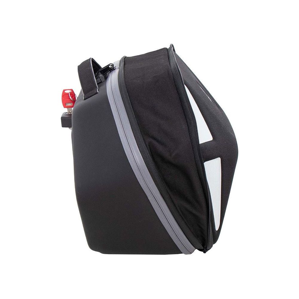 Conjunto de bolso Royster NEO negro con lazo en forma de C de Hepco&Becker