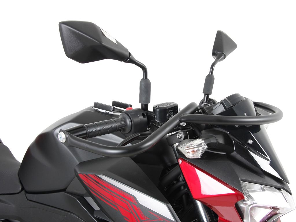 Barra de protección delantera negra Hepco&Becker Kawasaki Z500 '24-