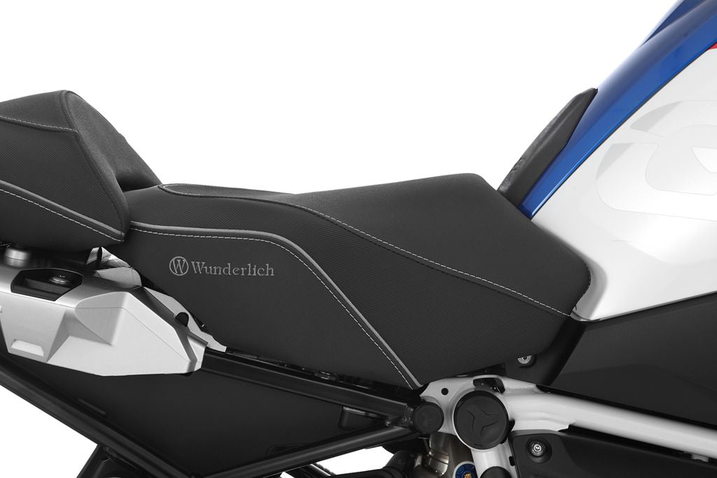 Sillín Wunderlich negro AKTIVKOMFORT con calefacción de asiento Smart Plug & Play BMW R1250GS / Adv.