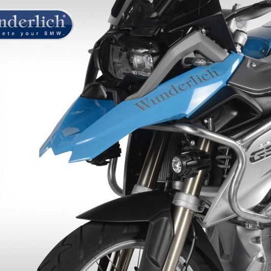 Kit de montaje de faros auxiliares para barra de protección de depósito Wunderlich BMW R1200GS LC - negro Wunderlich