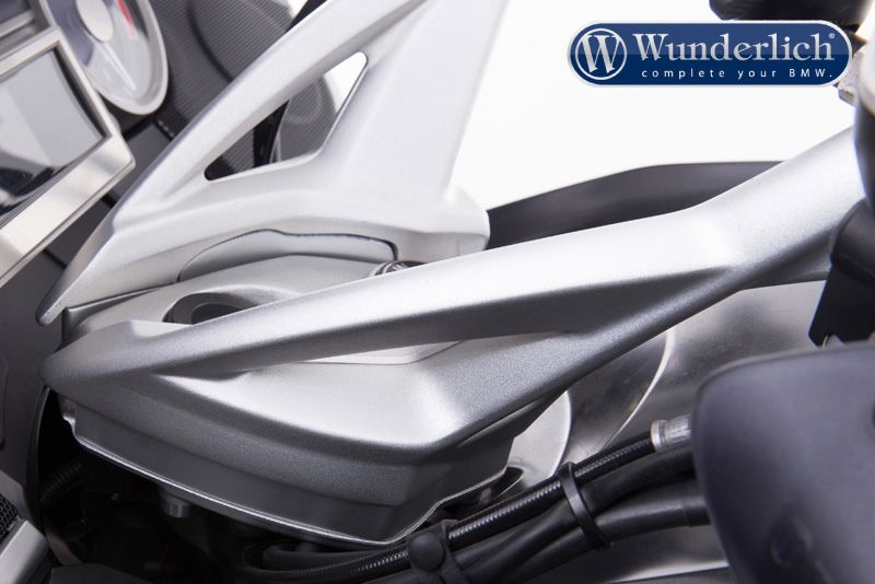 Elevador de manillar BMW K1600B/Grand America/GT/GTL - plata Wunderlich