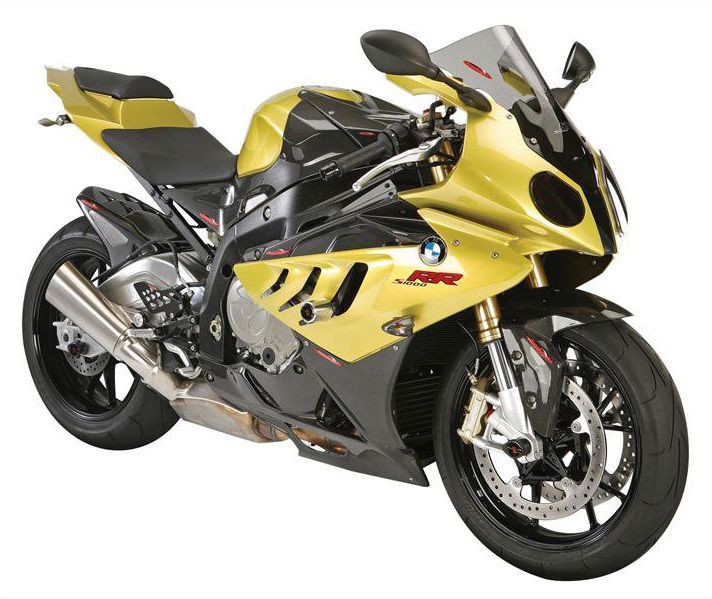 Guardabarros trasero sport-line carbono con malla dorada BMW S1000RR 2010- UVK