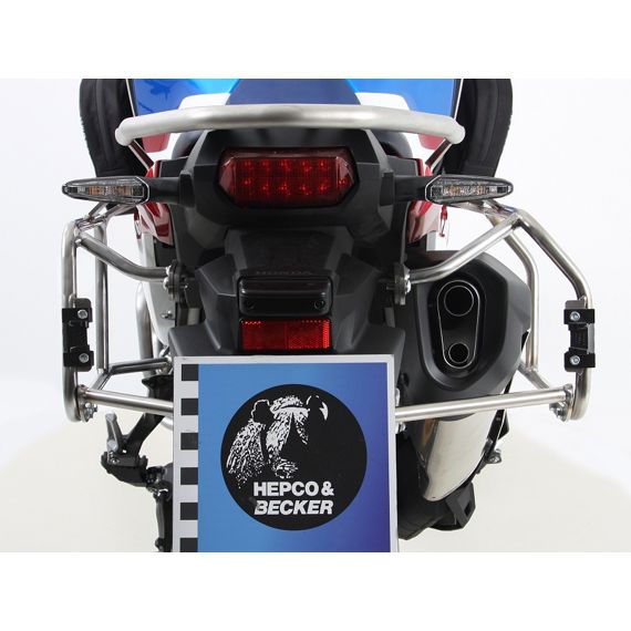 Portamaletas Recorte acero inoxidable Hepco&Becker Honda CRF1000L Africa Twin '18-