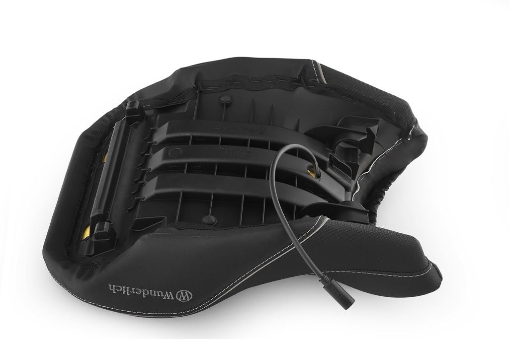 Sillín Wunderlich negro AKTIVKOMFORT con calefacción de asiento Smart Plug & Play BMW R1250GS / Adv.