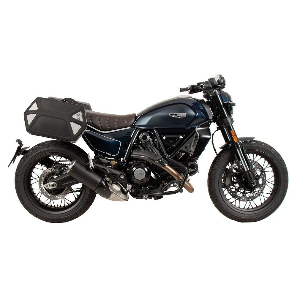 Portabolsas C-Bow negro Hepco&Becker Scrambler Nightshift