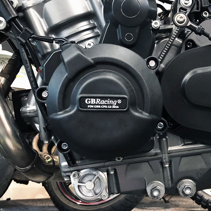 Juego de tapas de motor GB-Racing KTM 790 Duke (embrague, alternador y tapa de bomba de agua)