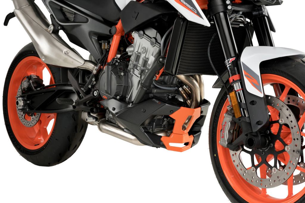 Alerón Puig Negro Mate para Moto KTM 790/890 Duke '18-