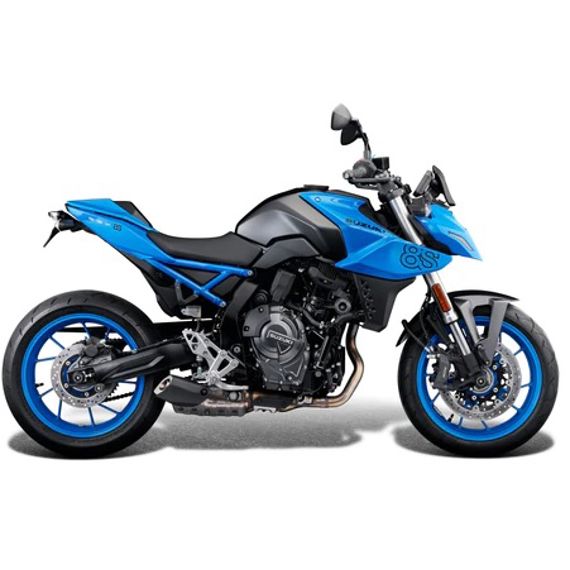 Portamatrículas con luz trasera transparente Evotech Performance Suzuki GSX-8S '23-