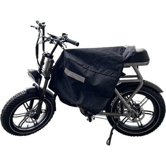 Cubrepiernas Fatbike - universal - Negro