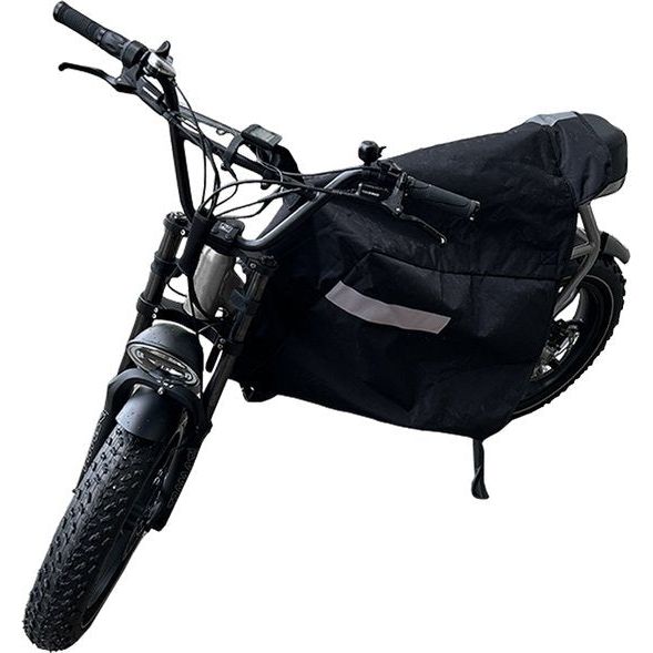 Cubrepiernas Fatbike - universal - Negro