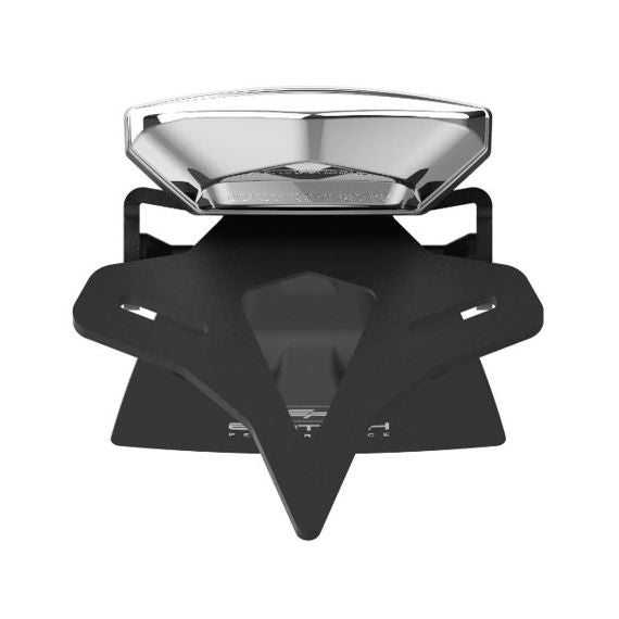 Portamatrículas con luz trasera transparente Evotech Performance Suzuki GSX-8S '23-