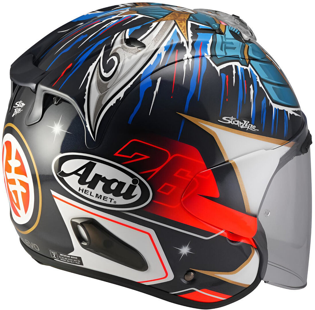 Casco Jet Arai SZ-R EVO Pedrosa Shogun