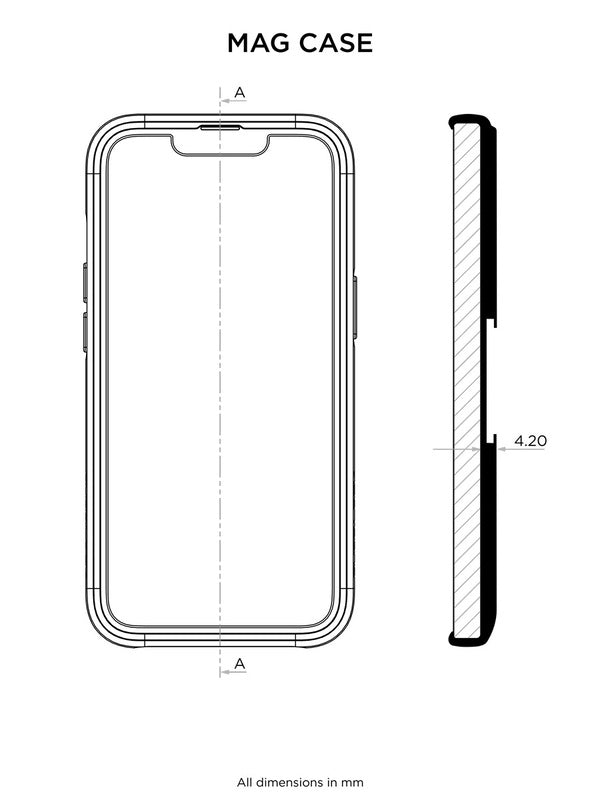 Funda magnética QUAD LOCK para iPhone 15 Pro