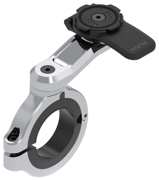 Soporte de manillar cromado QUAD LOCK Pro (grande) para manillares FATBAR/Special CUSTOM