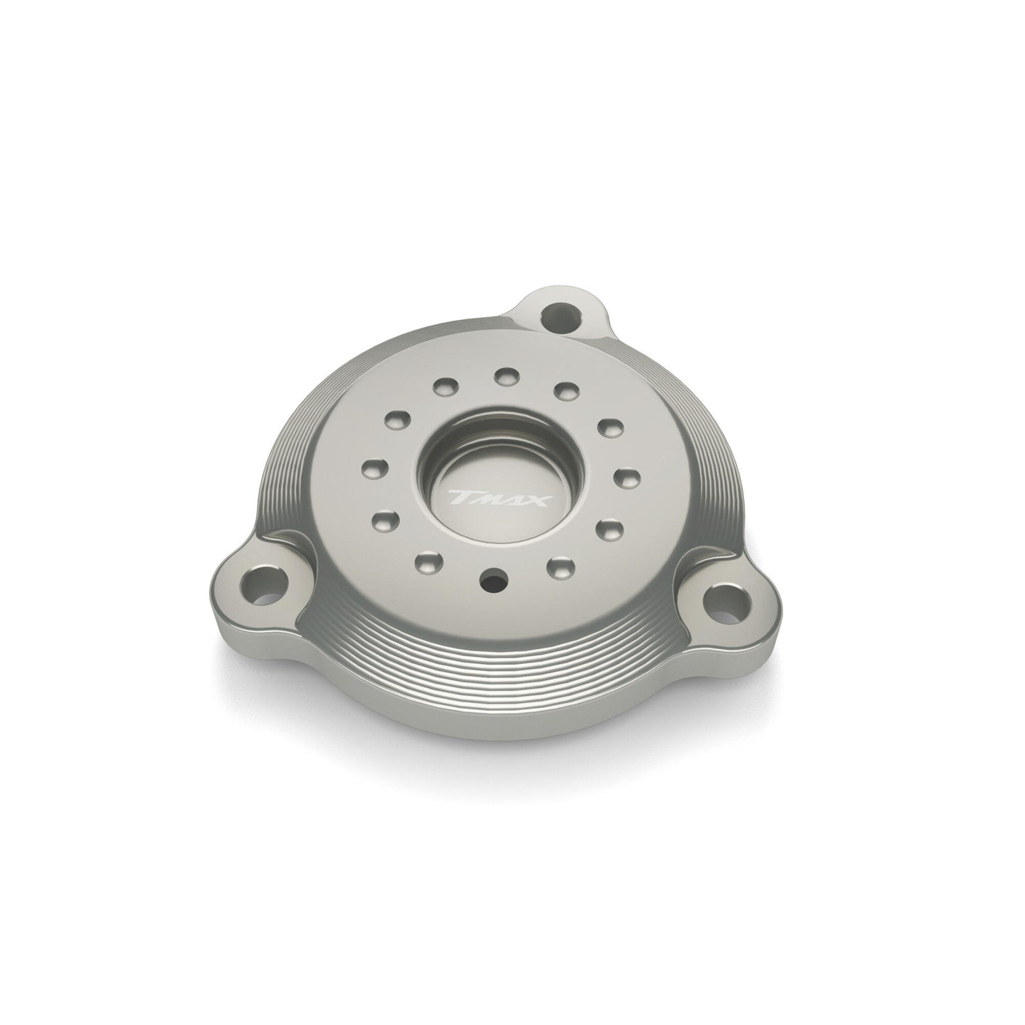 Tapa trasera del motor de palanquilla – Plateada