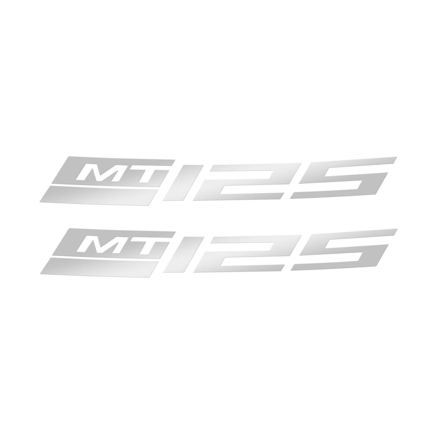 Adhesivo reflectante para llanta MT-125 (rueda delantera)