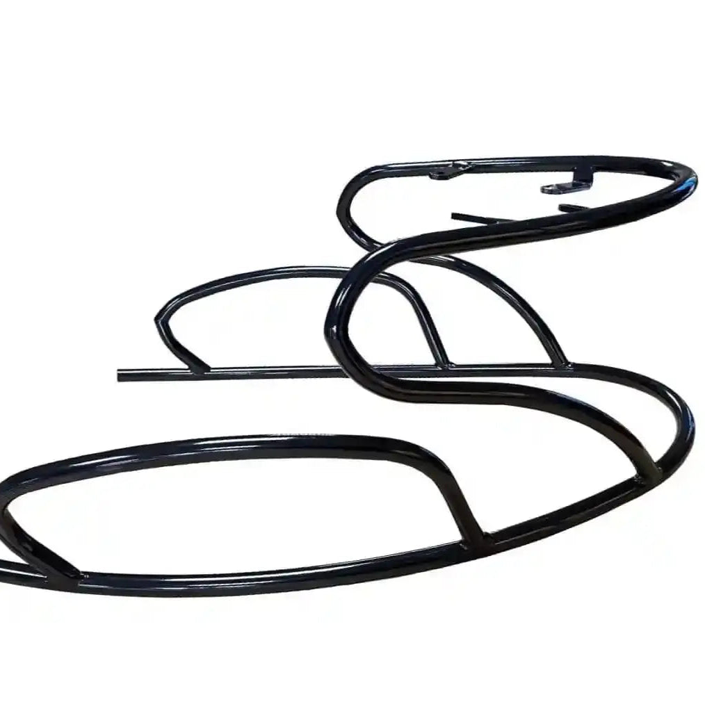 Barra de parachoques trasera negra mate | Modelos Piaggio ZIP 2000/SP