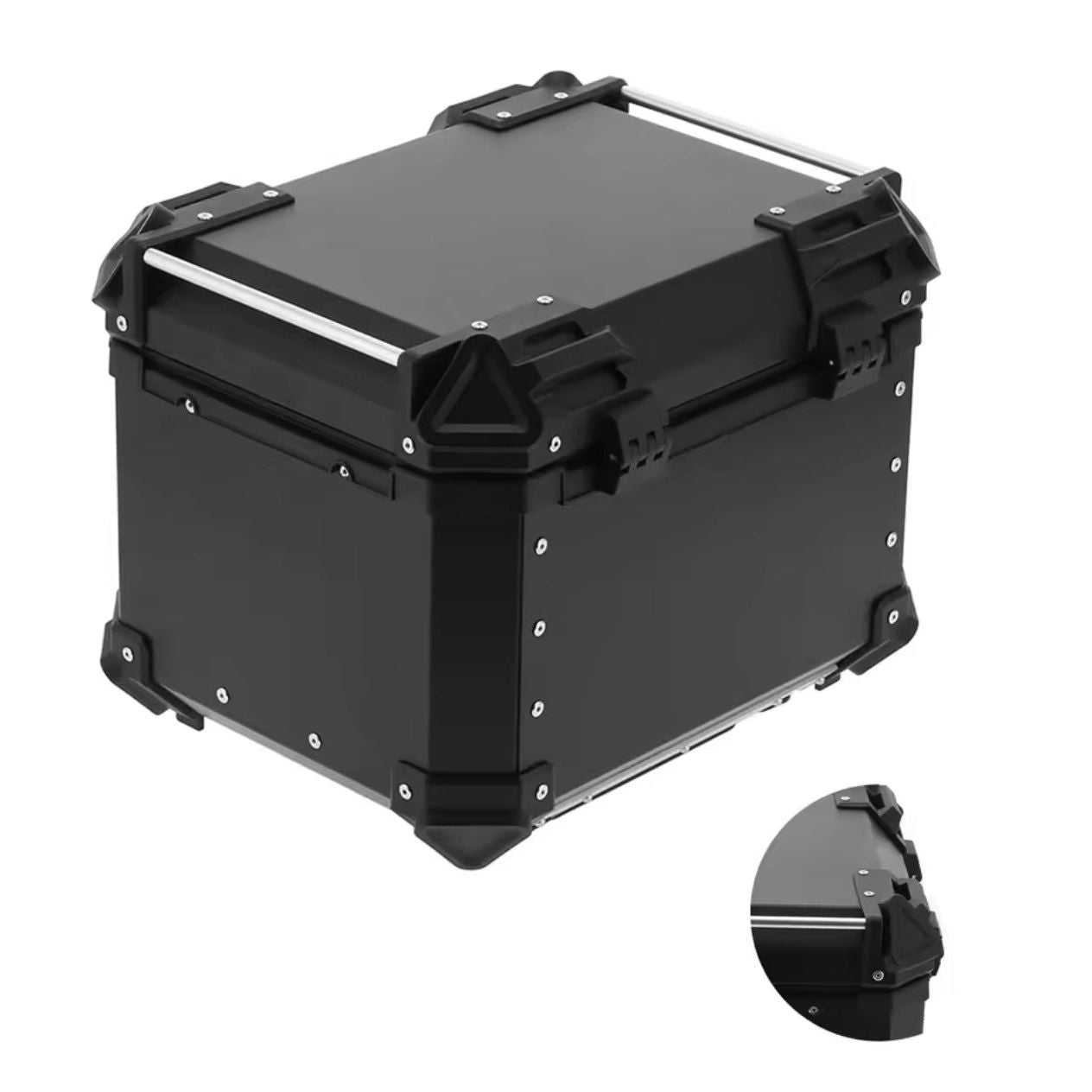 BAÚL SUPERIOR DE ALUMINIO NEGRO P2 X EDITION - 45L
