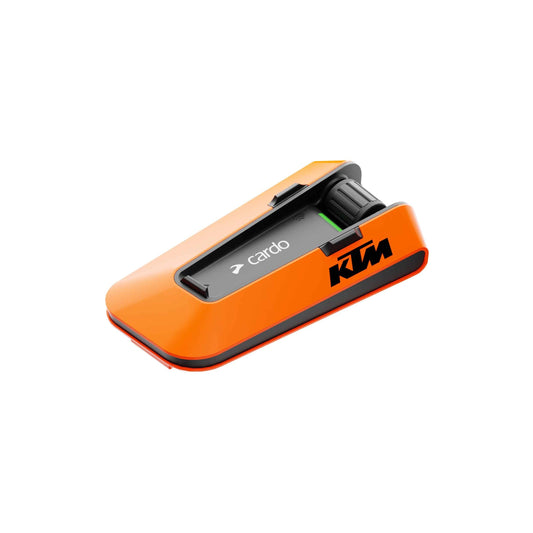 Sistemas Cardo PACKTALK EDGE KTM sonido JBL intercomunicador 15 motociclistas 1,6KM individual