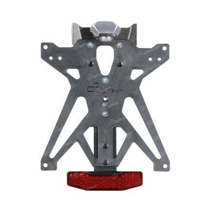 KIT DE SOPORTE DE MATRÍCULA AJUSTABLE LIGHTTECH KAWASAKI Z 650 2016-2024