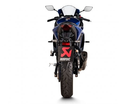 SILENCIADOR DE CARBONO SLIP-ON HOMOLOGADO POR AKRAPOVIC EURO 5 YAMAHA MT-03 2022-2024