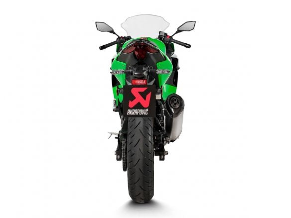 KAWASAKI NINJA 500 / Z 500 2024, HOMOLOGADO POR AKRAPOVIC, DESLIZANTE DE TITANIO Y CARBONO