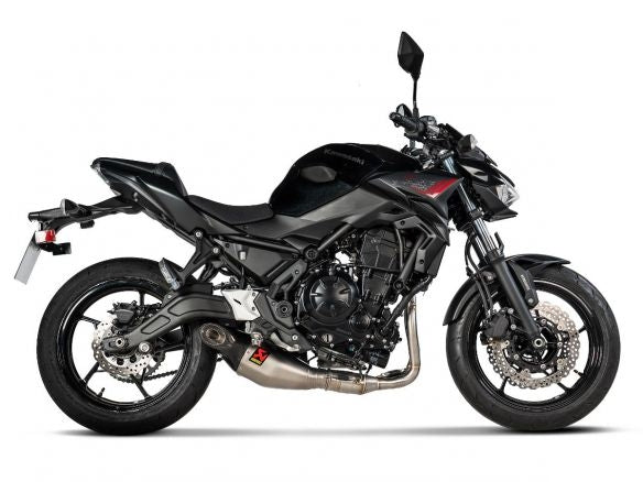 SISTEMAS DE ESCAPE COMPLETO TITANIO HOMOLOGADOS AKRAPOVIC KAWASAKI NINJA 650 / Z 650 2017-2024
