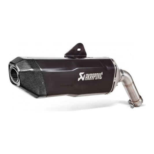 Silenciador Akrapovic de titanio negro homologado para BMW F 800 GS / F 900 GS Adventure 2024