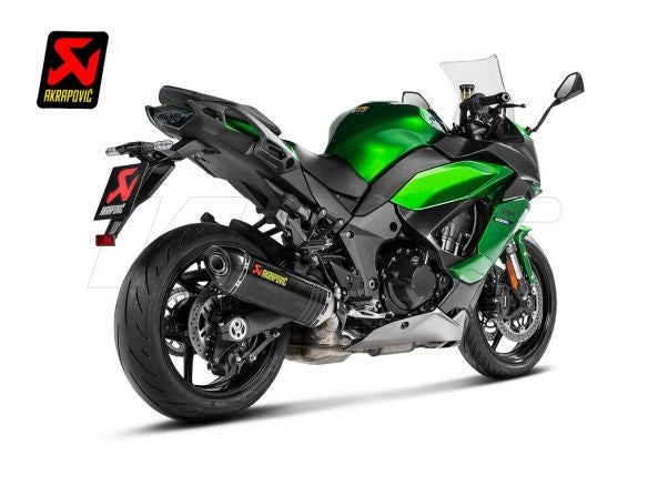 SILENCIADOR DE ESCAPE AKRAPOVIC DE CARBONO HOMOLOGADO KAWASAKI NINJA 1000 SX 2020-2024