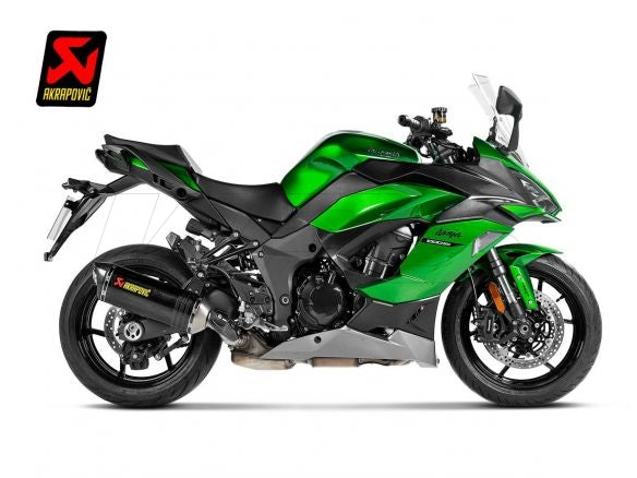 SILENCIADOR DE ESCAPE AKRAPOVIC DE CARBONO HOMOLOGADO KAWASAKI NINJA 1000 SX 2020-2024