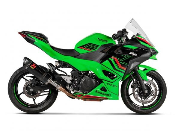 SILENCIADOR DE ESCAPE AKRAPOVIC CARBONO KAWASAKI NINJA 500 / Z 500 2024