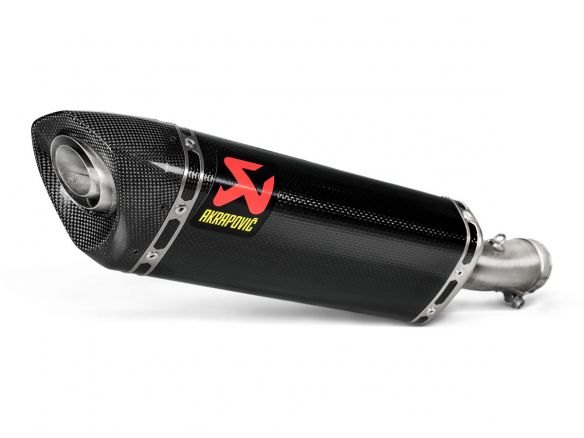 SILENCIADOR DE ESCAPE AKRAPOVIC CARBONO KAWASAKI NINJA 500 / Z 500 2024