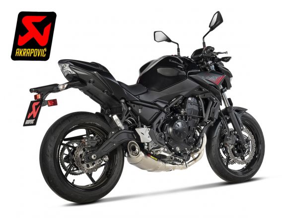 ESCAPE COMPLETO AKRAPOVIC TITANIO KAWASAKI Z 650 2017-2024