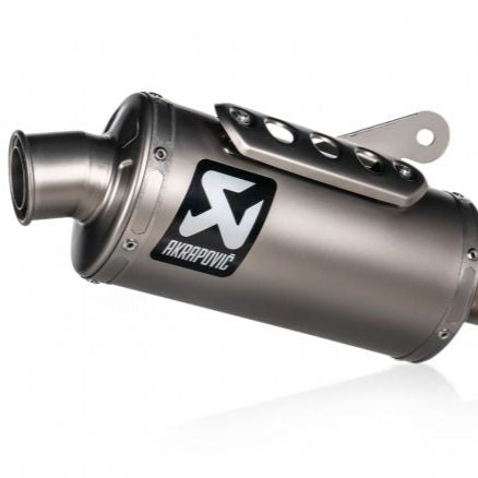SILENCIADOR DE ESCAPE AKRAPOVIC DE TITANIO PARA TRIUMPH SCRAMBLER 400