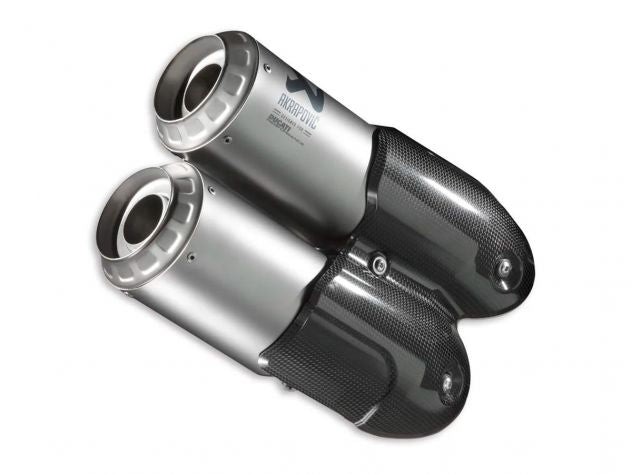 PAR DE SILENCIADORES DE TITANIO AKRAPOVIC DUCATI PANIGALE SUPERSPORT / S 17-20 DUCATI OFICIAL
