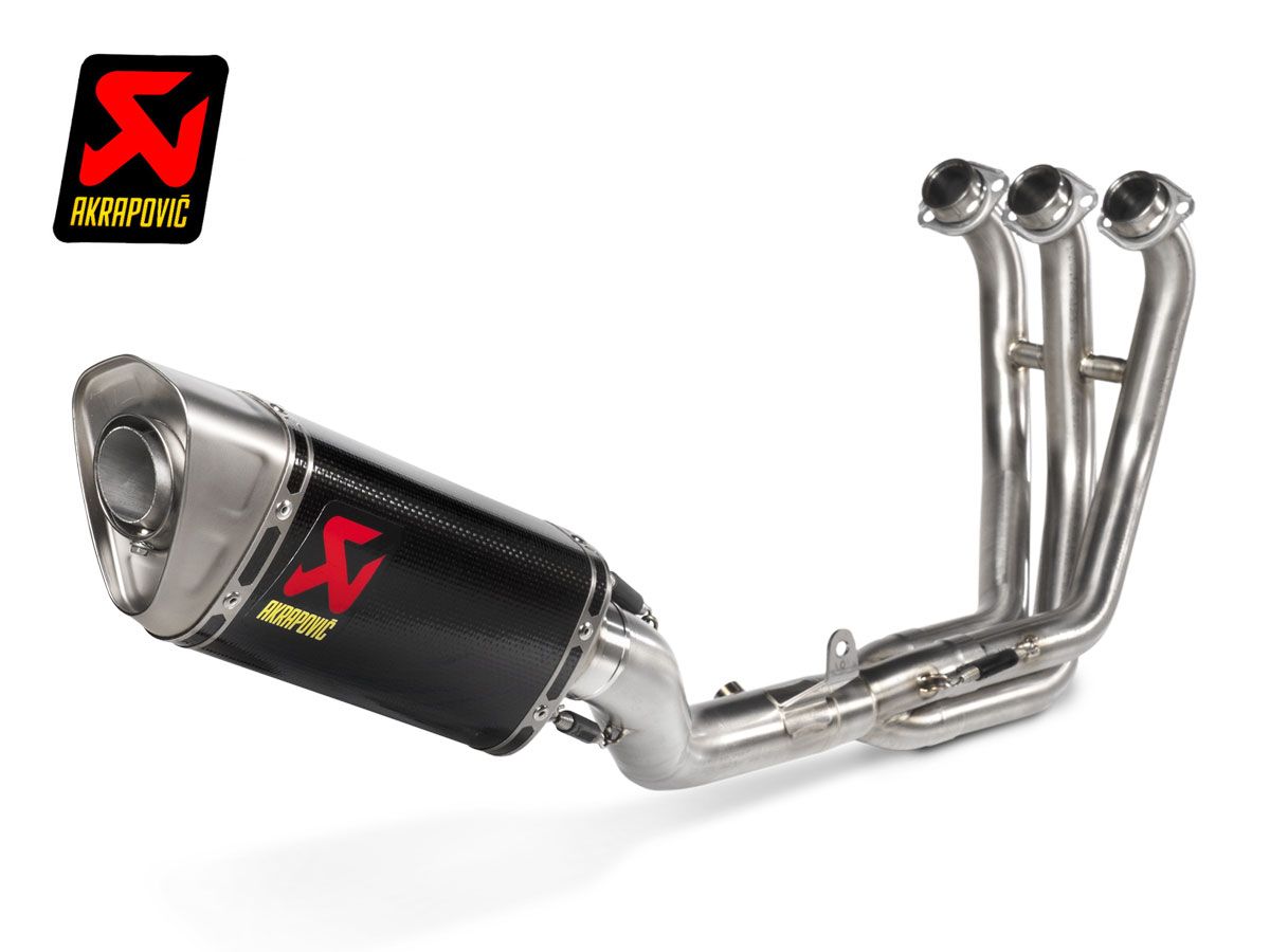 Escape completo de carbono Akrapovic Racing Yamaha MT-09 / FZ-09 2021-2023