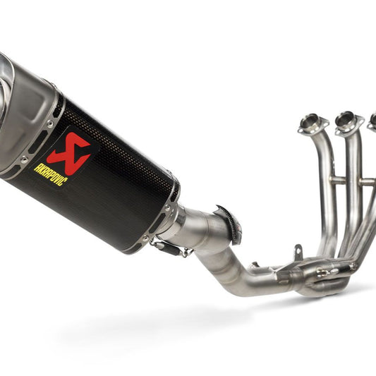 Escape completo de carbono Akrapovic Racing Yamaha Tracer 9/GT 2021-2023