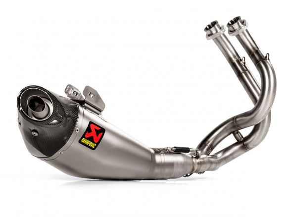 ESCAPE COMPLETO AKRAPOVIC RACING TITANIO KAWASAKI Z 650 2017-2020